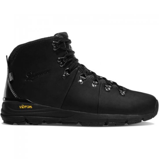 Danner Men's Boots Mountain 600 4.5" Carbon Black Full Grain - Click Image to Close