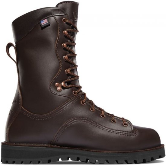 Danner Men's Boots Trophy 10" Brown Insulated 600G - Click Image to Close