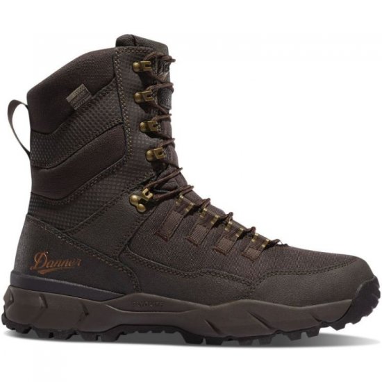 Danner Men's Boots Vital Brown Insulated 400G - Click Image to Close