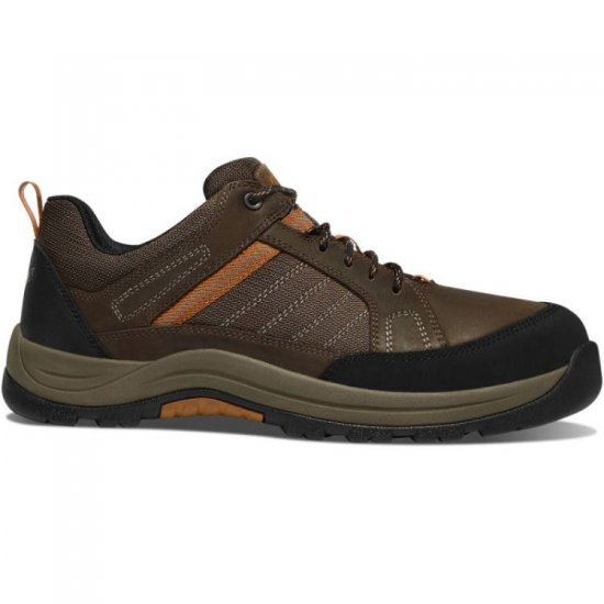 Danner Men's Boots Riverside 3" Brown/Orange Hot Steel Toe - Click Image to Close