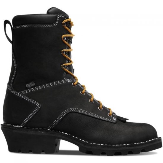 Danner Men's Boots Danner Logger Black - Click Image to Close