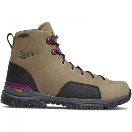 Danner Women's Boots Stronghold 5" Gray - Click Image to Close