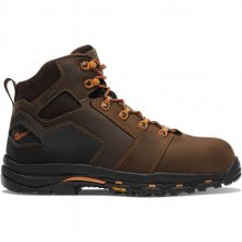 Danner Men's Boots Vicious 4.5" Brown/Orange Composite Toe (NMT)