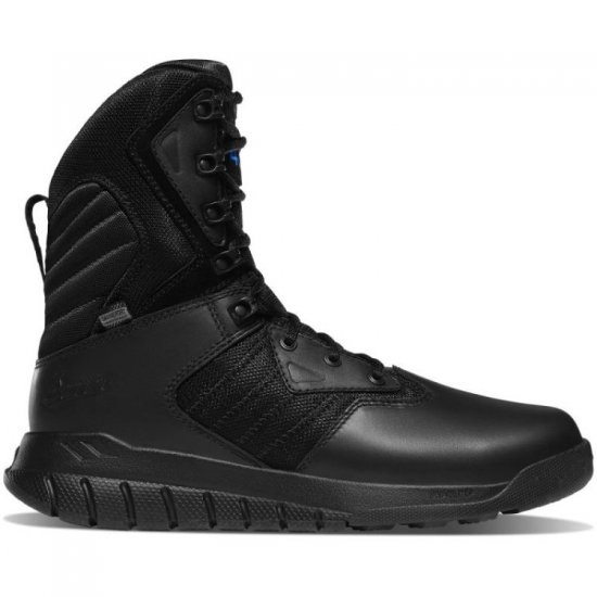 Danner Men's Boots Instinct Tactical 8" Black Side-Zip 400G - Click Image to Close