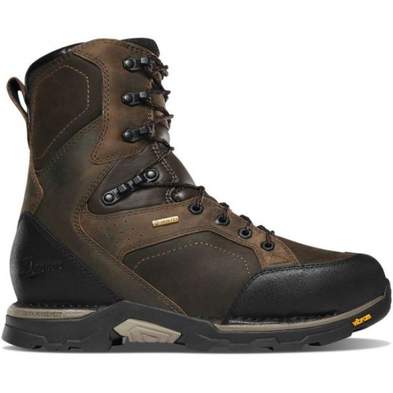 Danner Men's Boots Crucial 8" Brown Composite Toe (NMT) - Click Image to Close