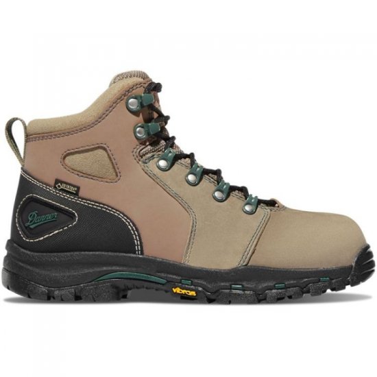 Danner Women's Boots Vicious Brown Composite Toe (NMT) - Click Image to Close