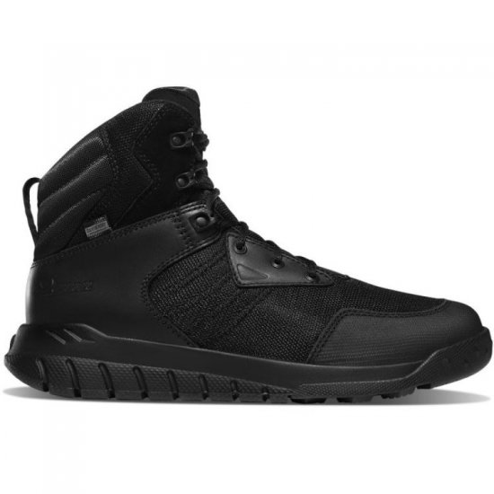 Danner Men's Boots Instinct Tactical 6" Black Side-Zip - Click Image to Close