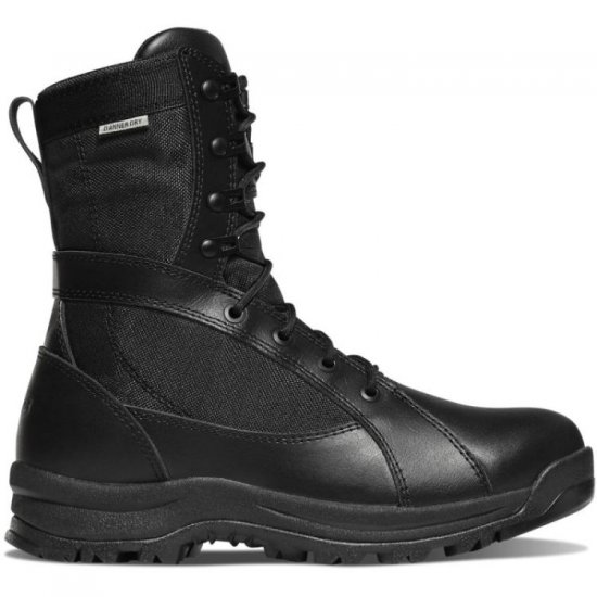 Danner Women's Boots Prowess Black Side-Zip Danner Dry - Click Image to Close