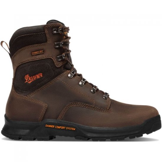 Danner Men's Boots Crafter 8" Brown Composite Toe (NMT) - Click Image to Close