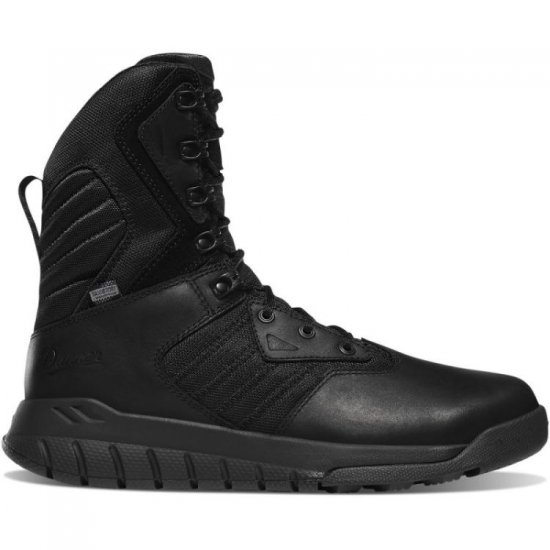 Danner Men's Boots Instinct Tactical 8" Black Side-Zip - Click Image to Close