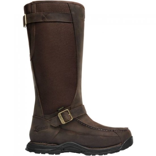 Danner Men's Boots Sharptail Snake Boot 17" Brown - Click Image to Close
